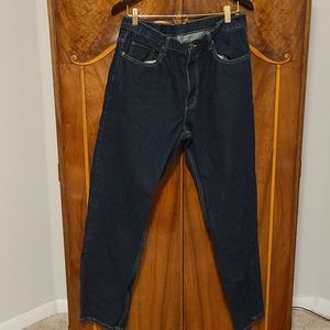 Members Mark M-Dark wash staright leg jean